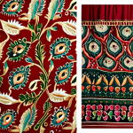 Okay, here are two image prompts based on the provided text, designed to capture the essence of Pakistani textiles: